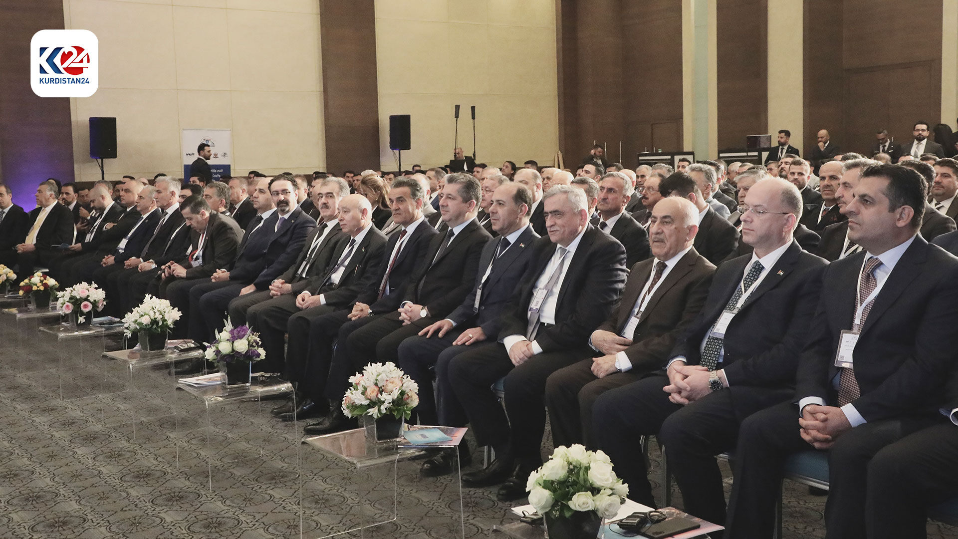  ئامادەبوونی مەسرور بارزانی لە دیداری خوێندنی باڵای ئوردنی - کوردستانی